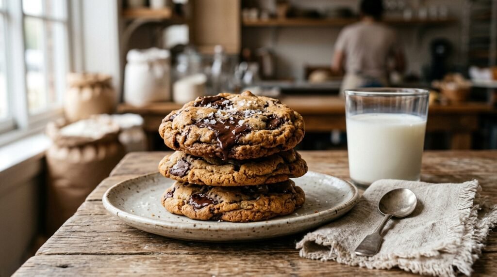 small batch chocolate chip cookies