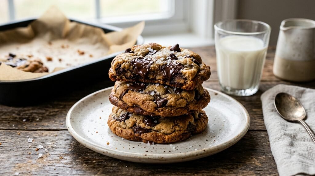 air fryer chocolate chip cookies from scratch